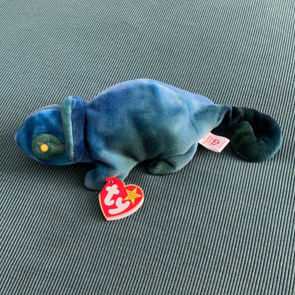 Chameleon Beanie Baby